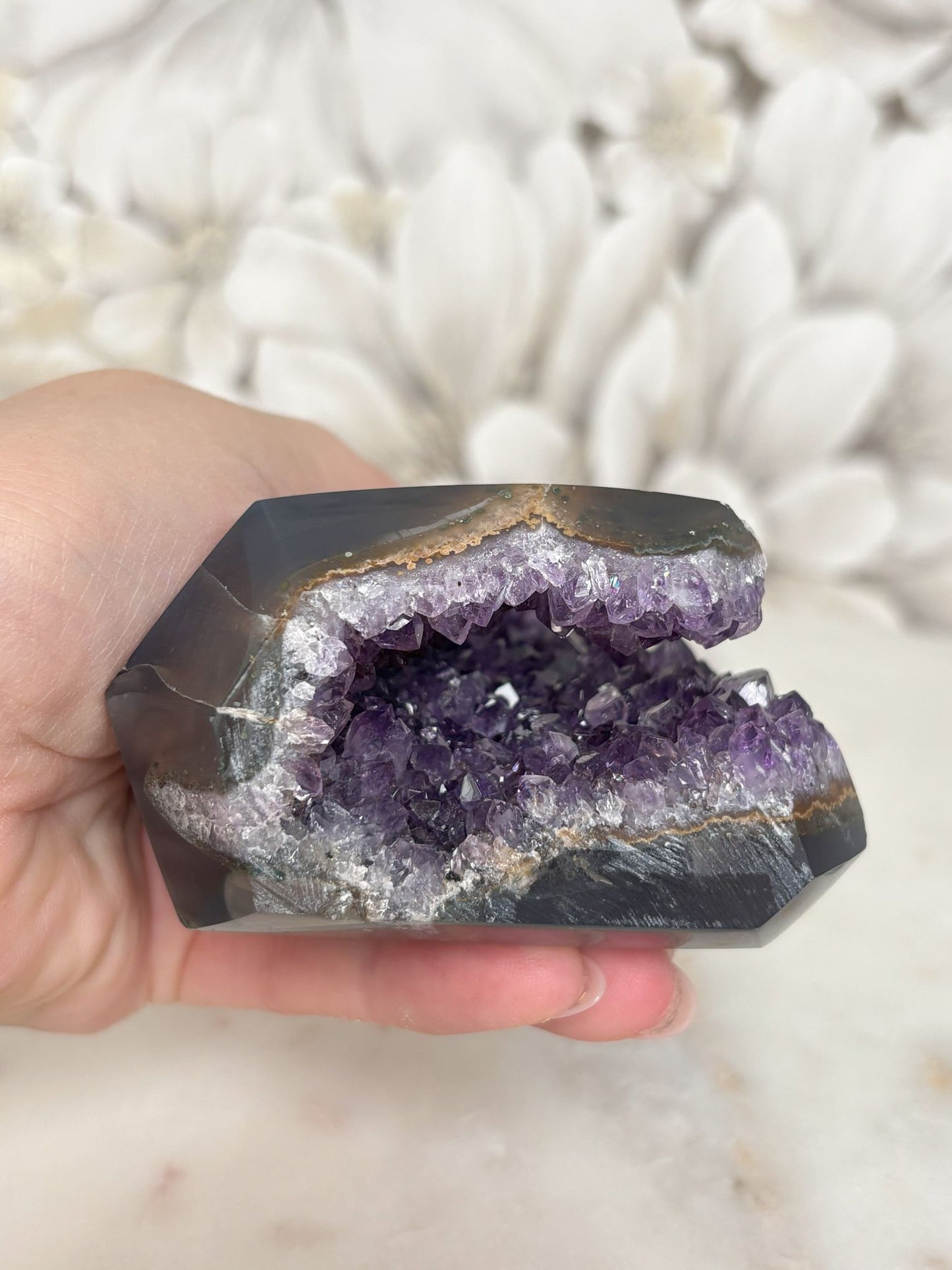 Amethyst Achat Diamant