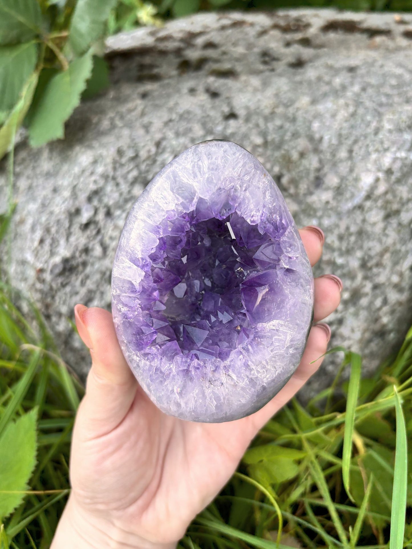 Amethyst Eier / Eggs