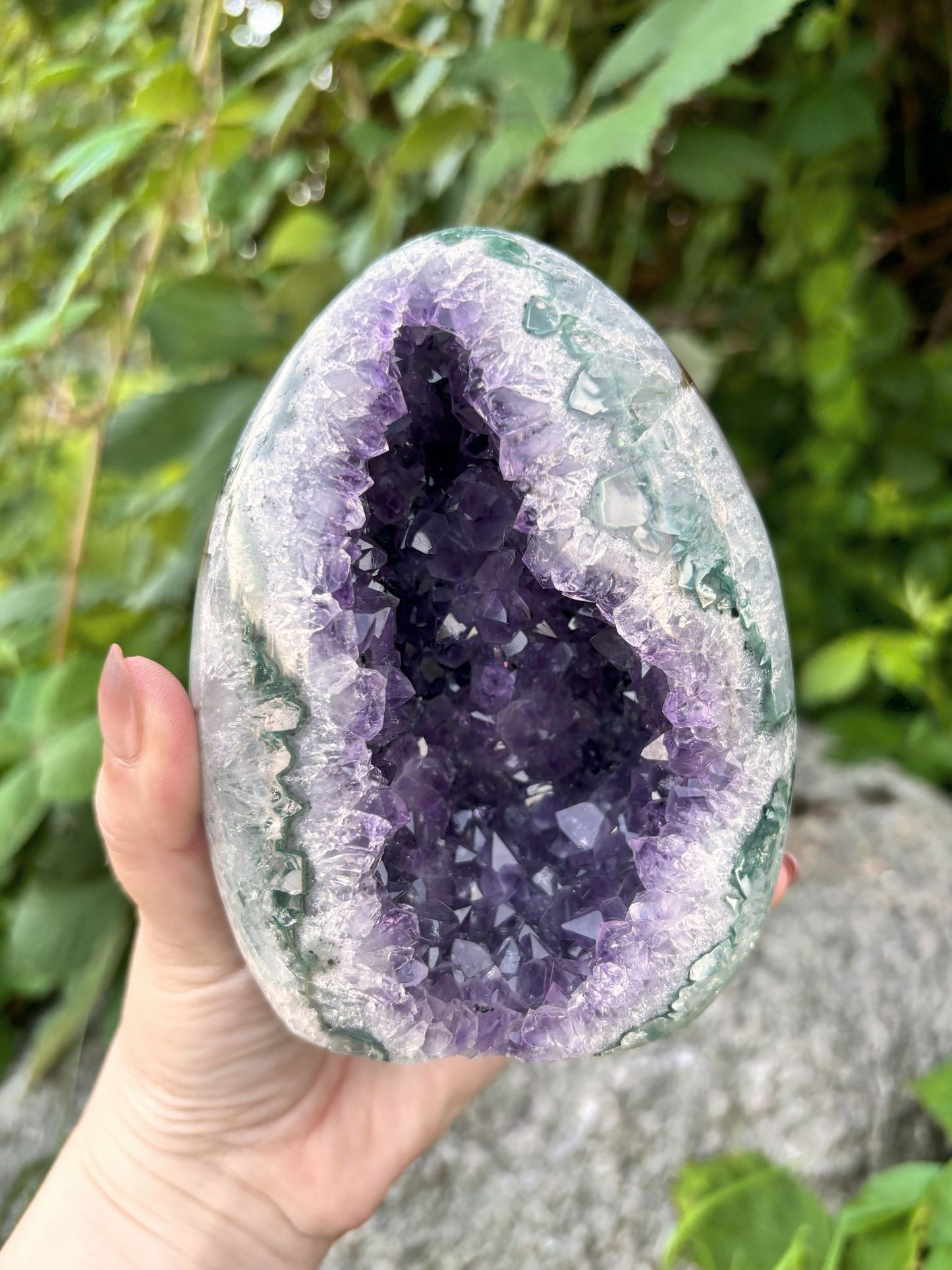 Amethyst Eier / Eggs