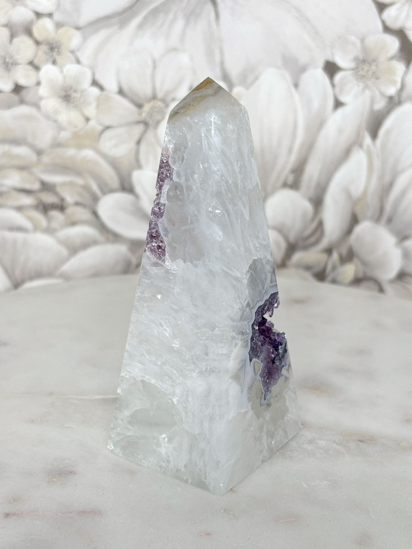 Achat Amethyst Obelisk