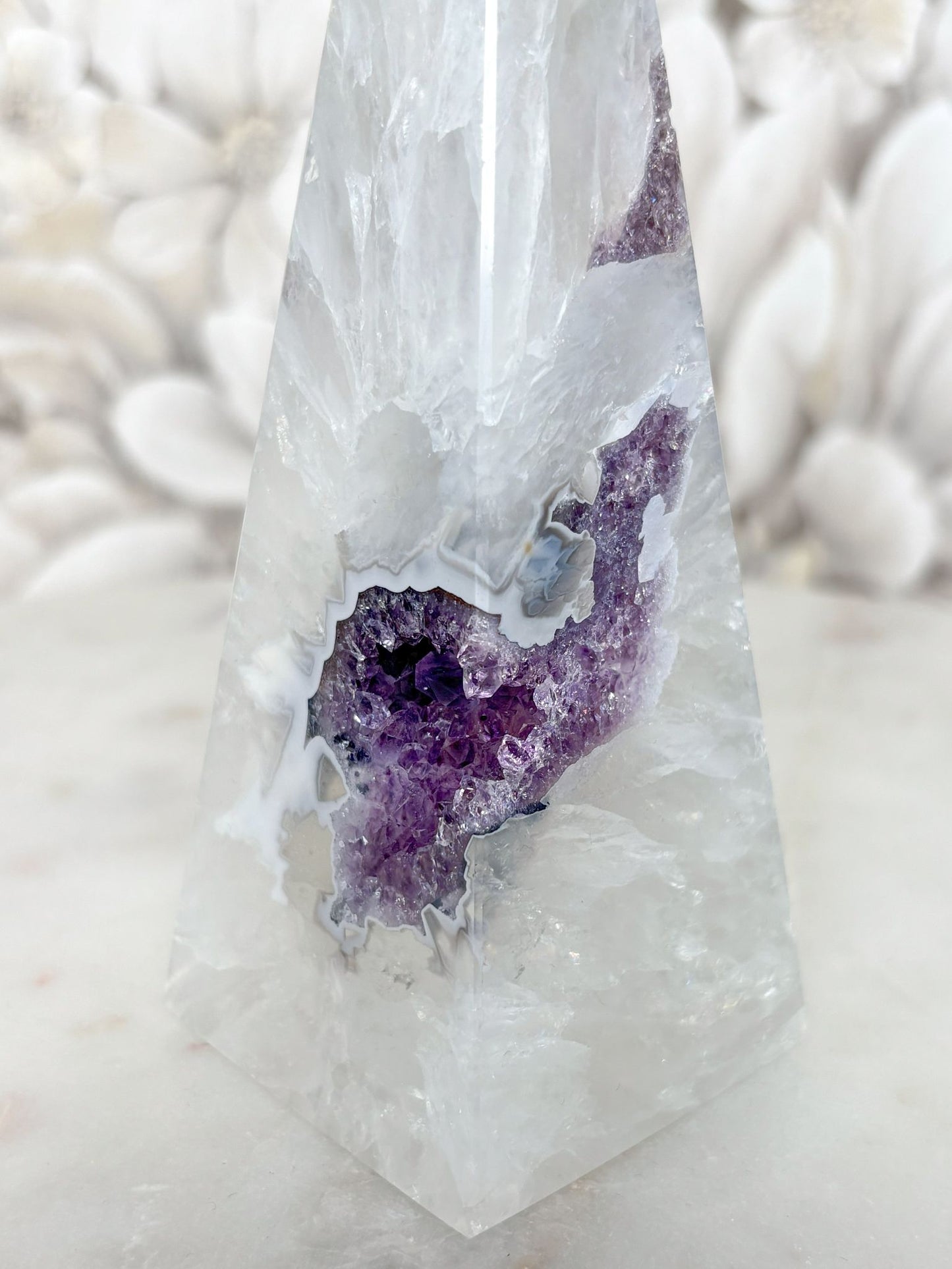 Achat Amethyst Obelisk