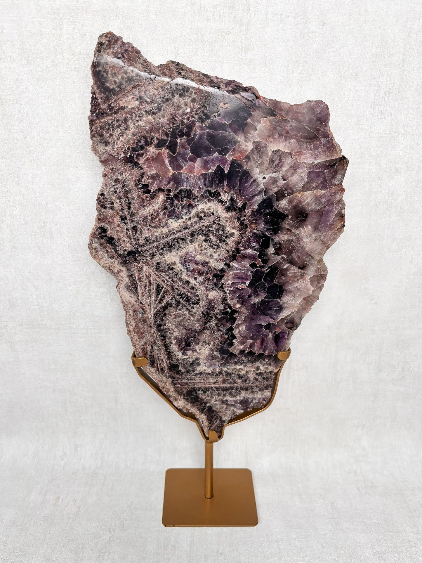 Große Amethyst Scheibe