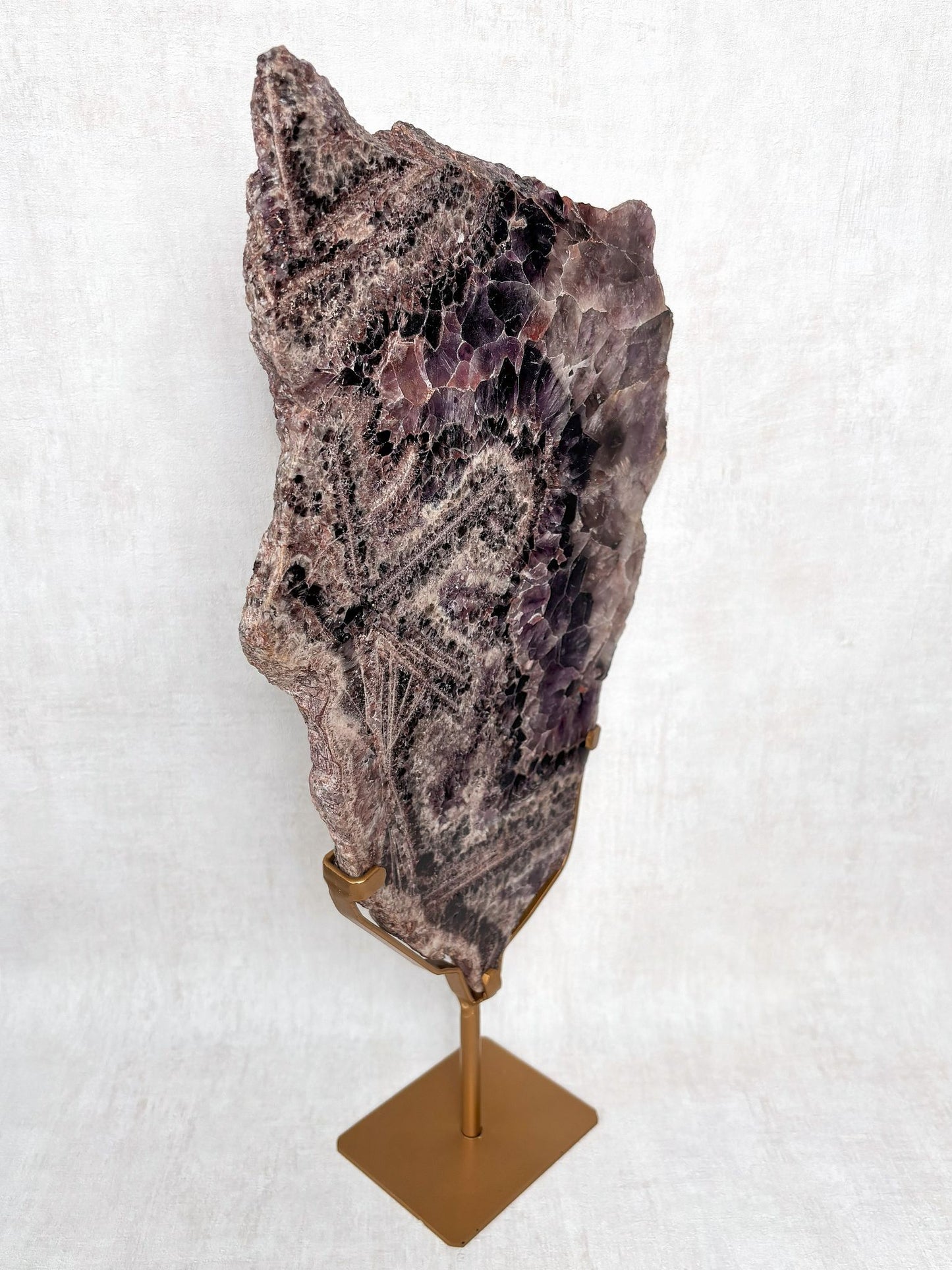 Große Amethyst Scheibe