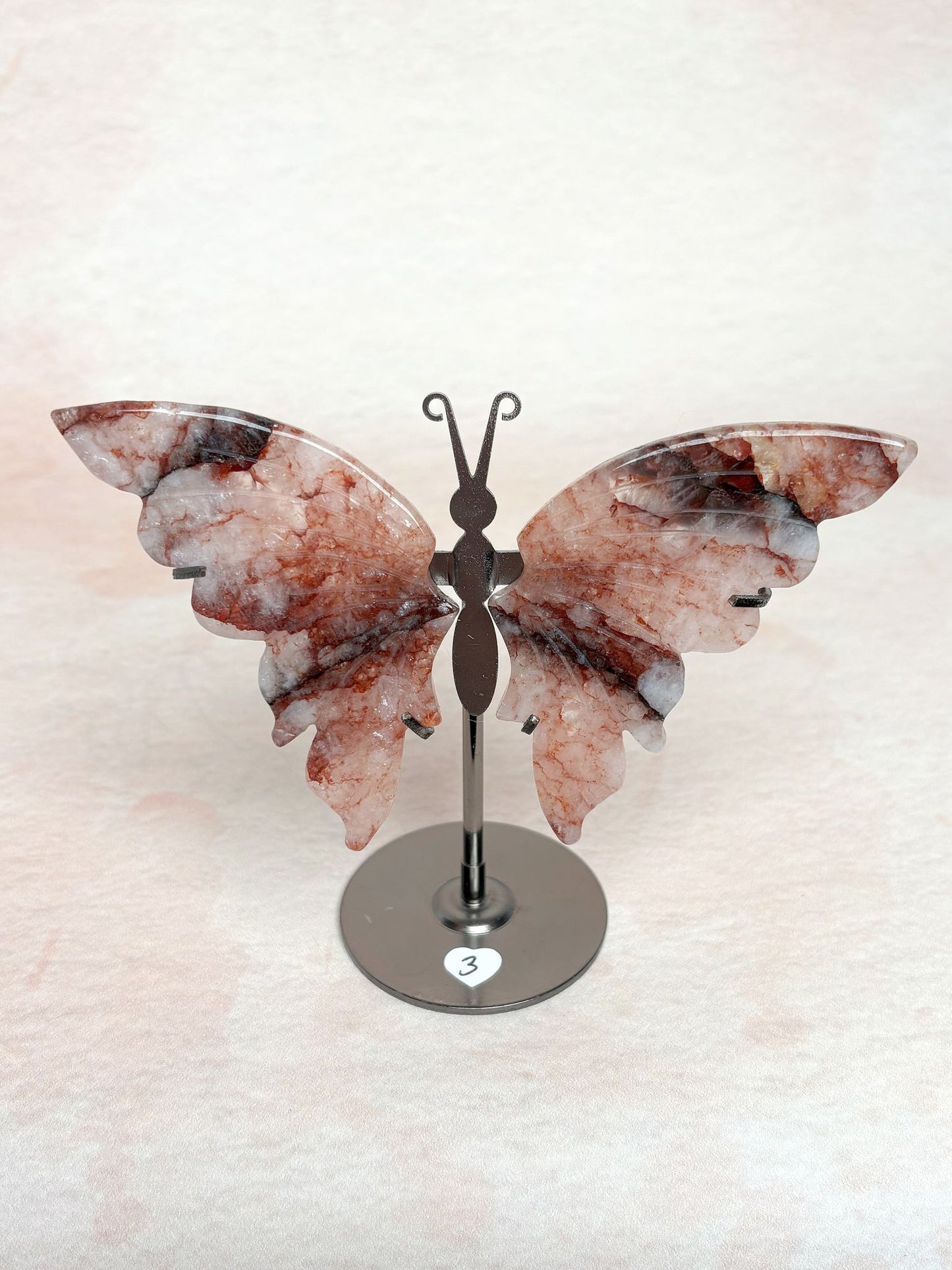 Feuerquarz Schmetterlinge