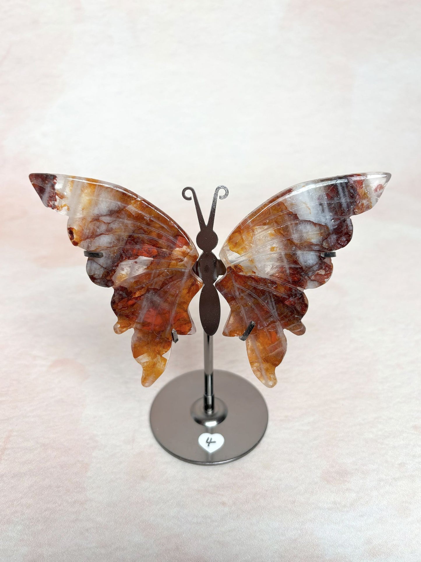 Feuerquarz Schmetterlinge
