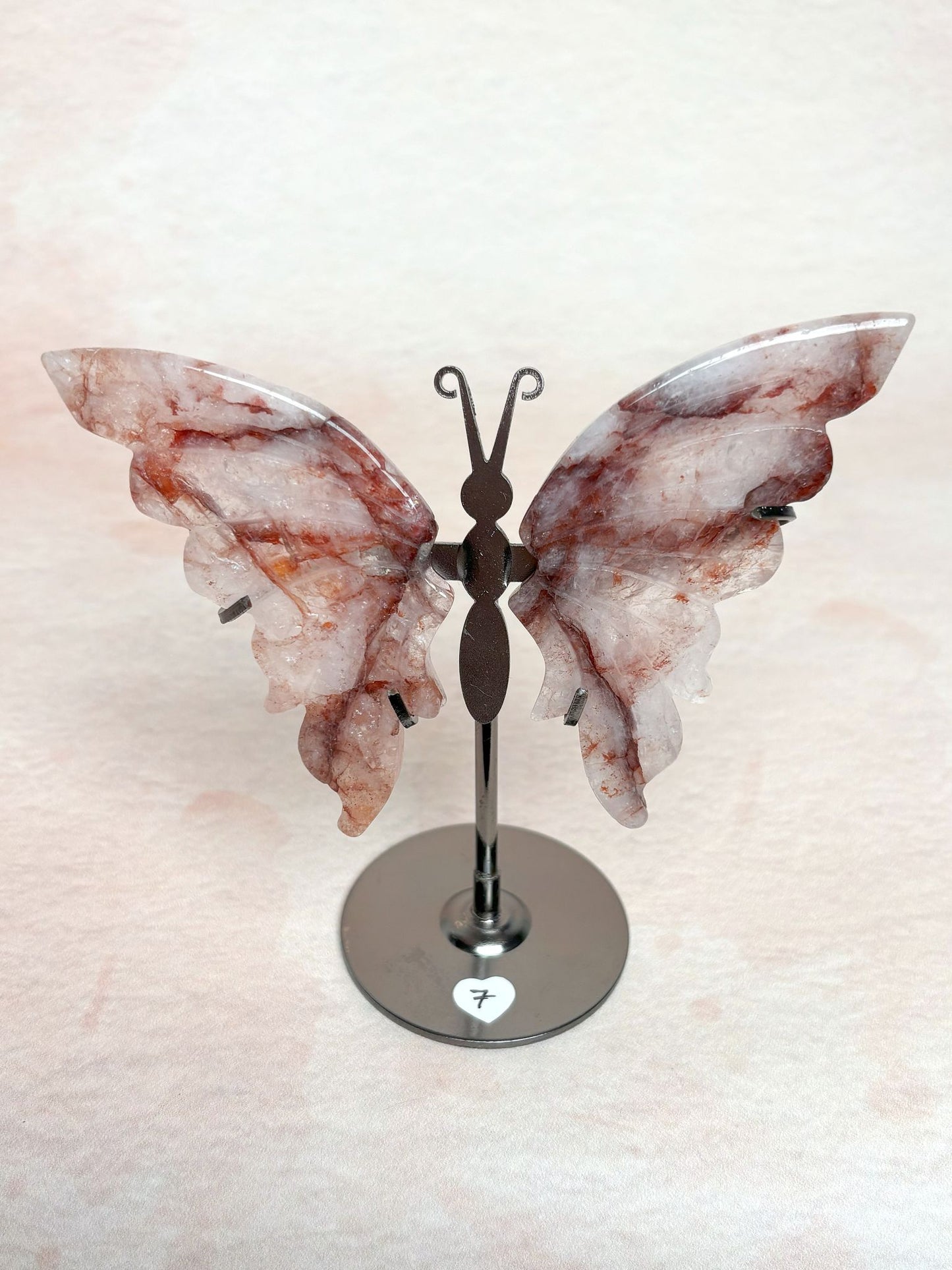 Feuerquarz Schmetterlinge