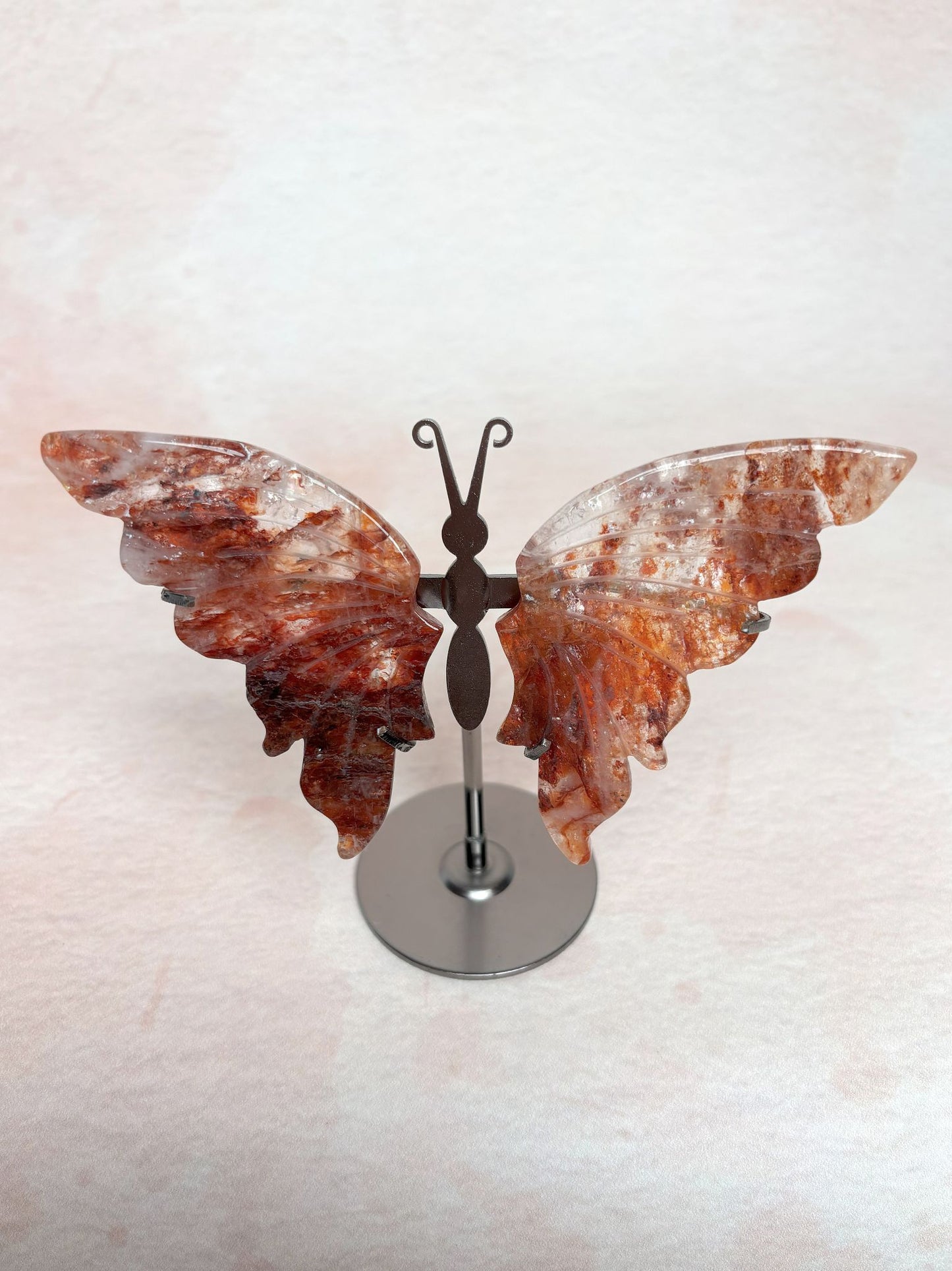 B-Ware: Feuerquarz Schmetterling