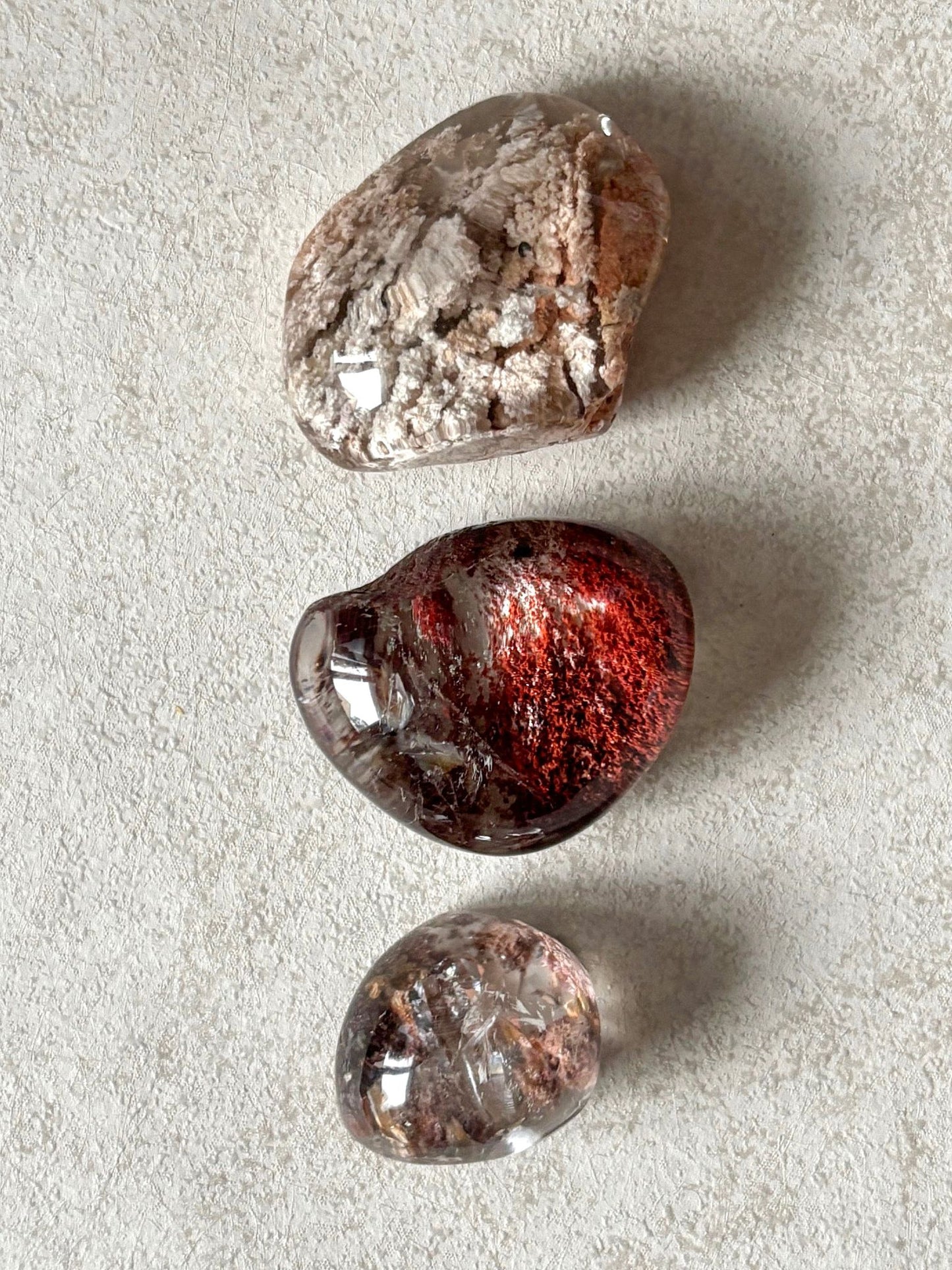 Gartenquarz Lenses 3er Set