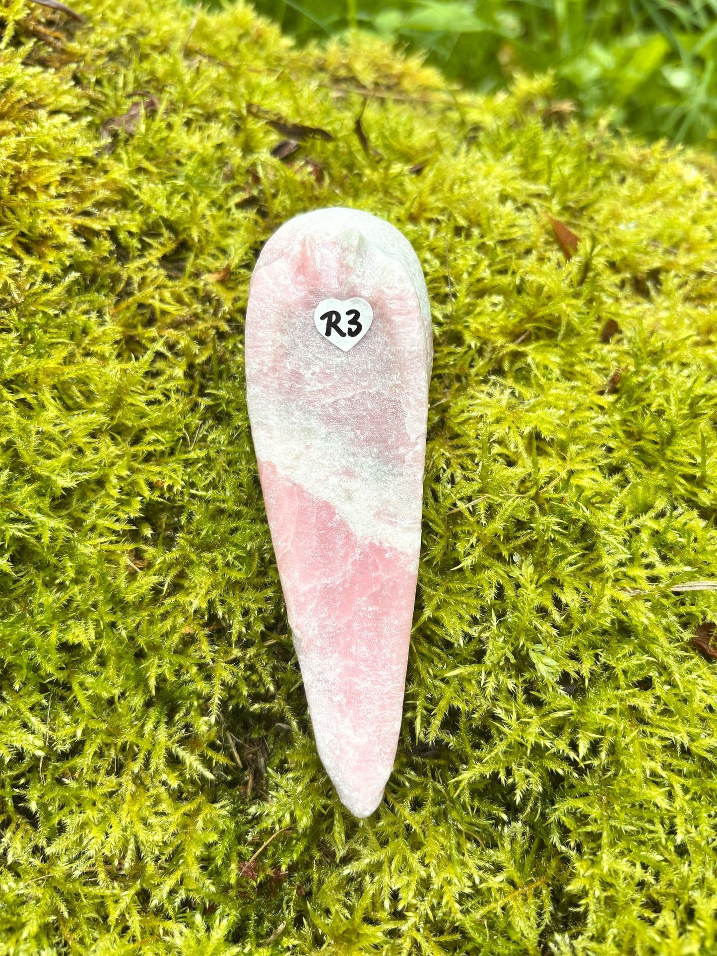 Krähen Schädel Pinker Opal