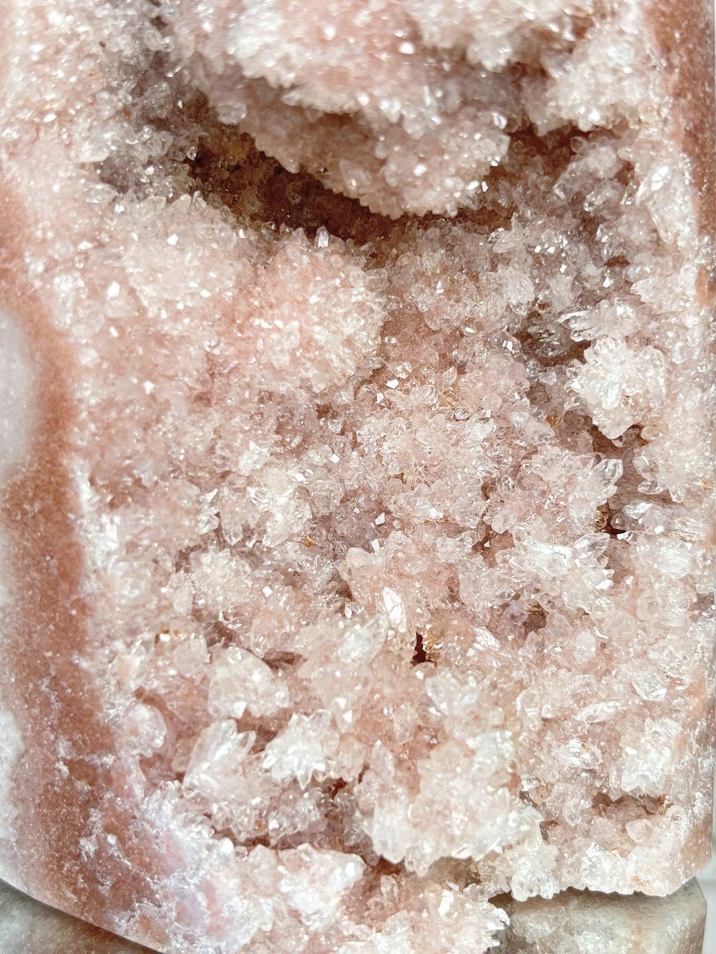 Pinker Amethyst Turm Groß