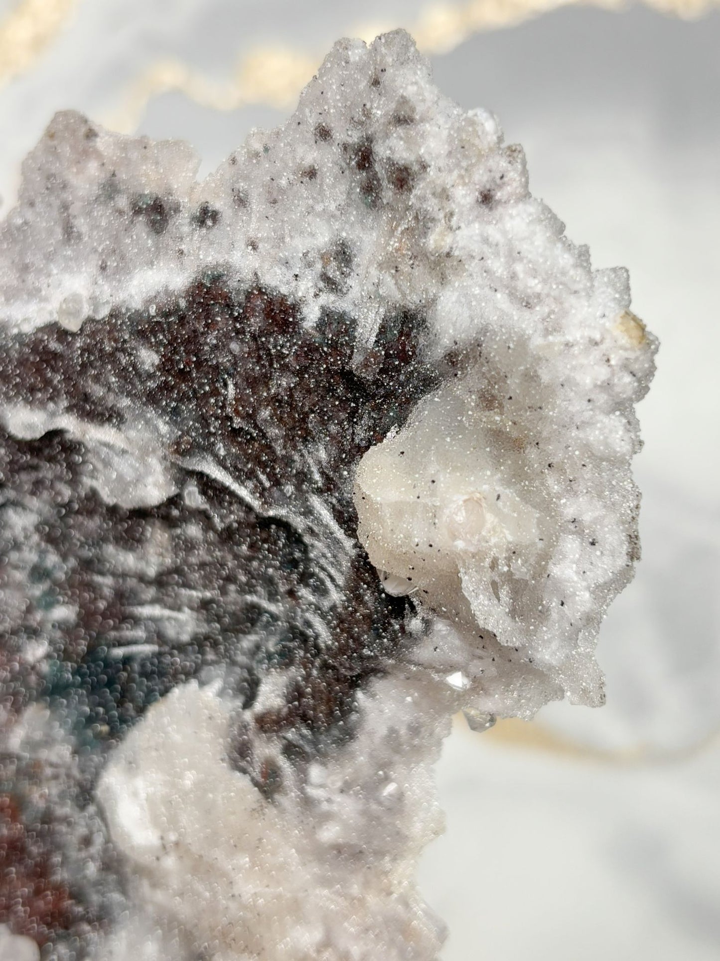 Zeolith Zweiseitig (voller Zuckerkristalle)