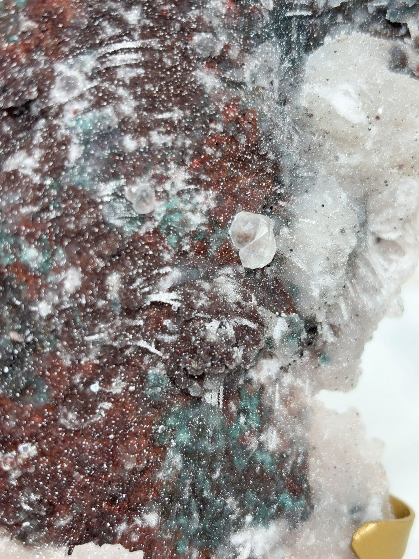 Zeolith Zweiseitig (voller Zuckerkristalle)