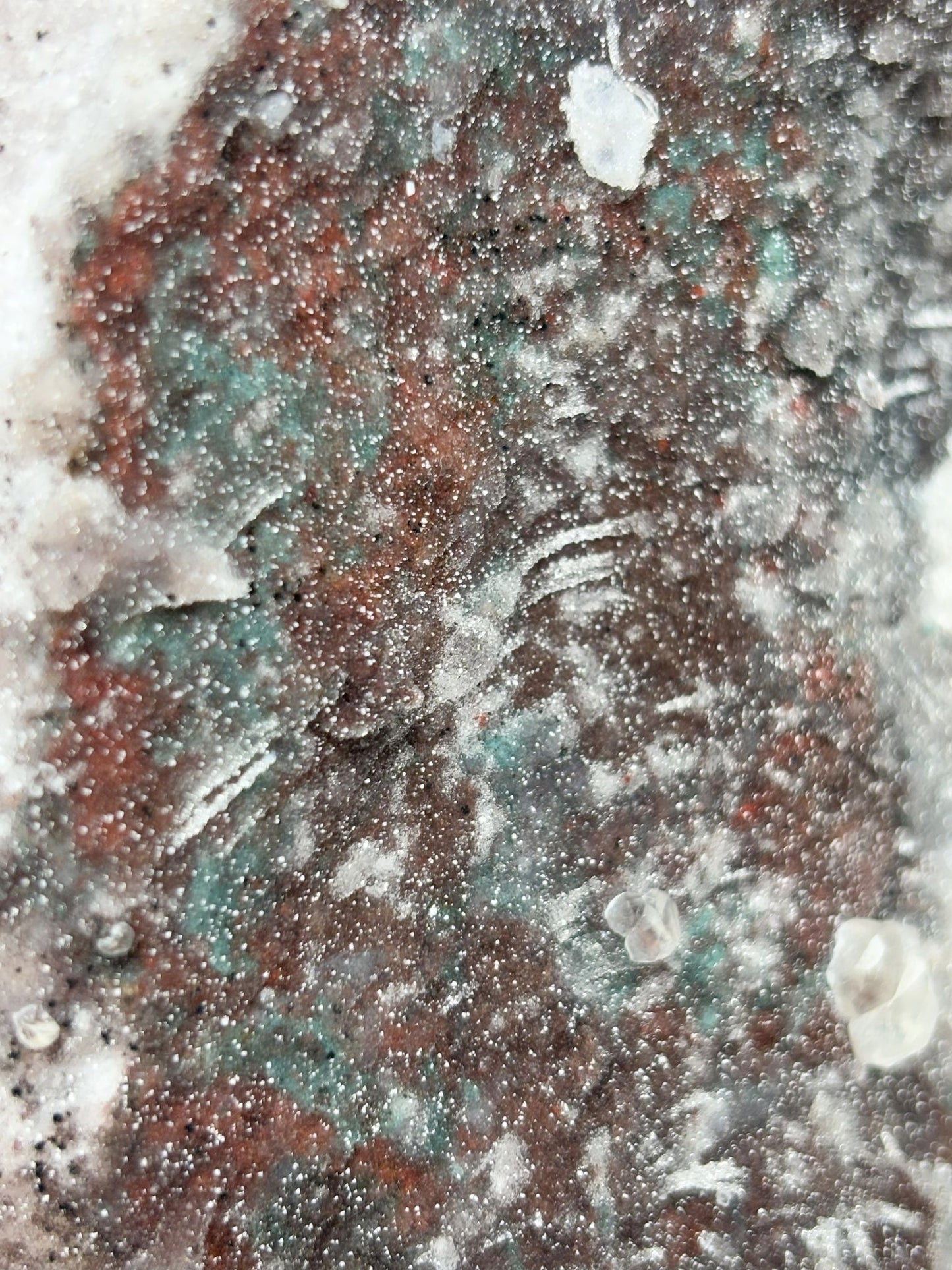 Zeolith Zweiseitig (voller Zuckerkristalle)