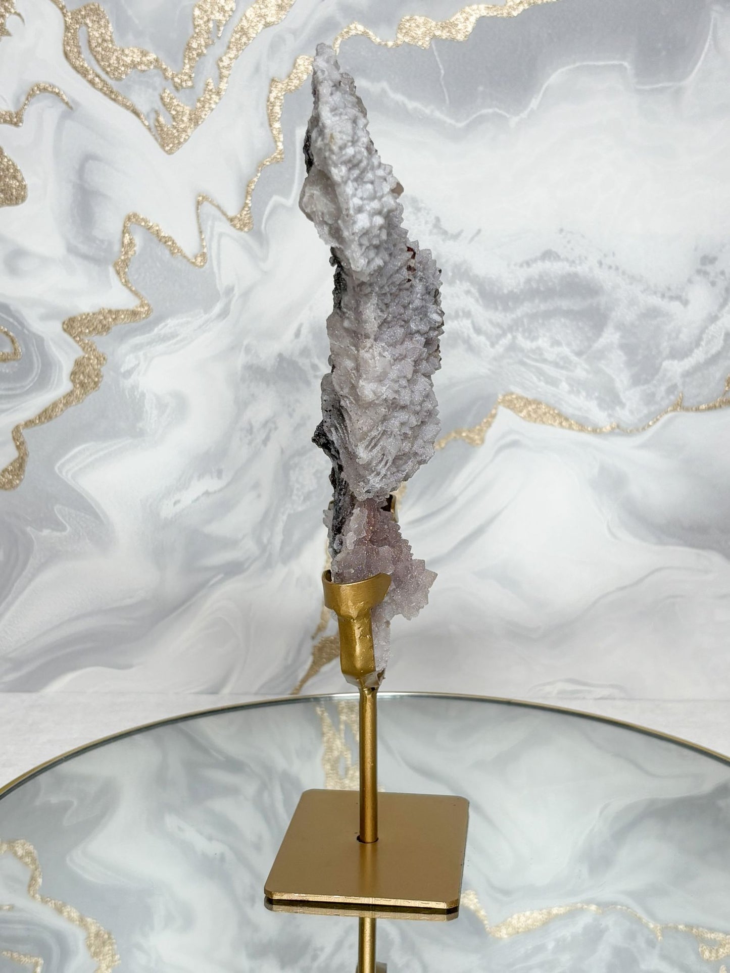 Zeolith Zweiseitig (voller Zuckerkristalle)