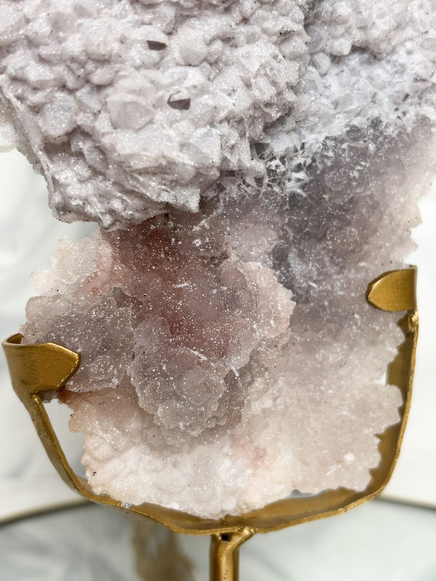 Zeolith Zweiseitig (voller Zuckerkristalle)