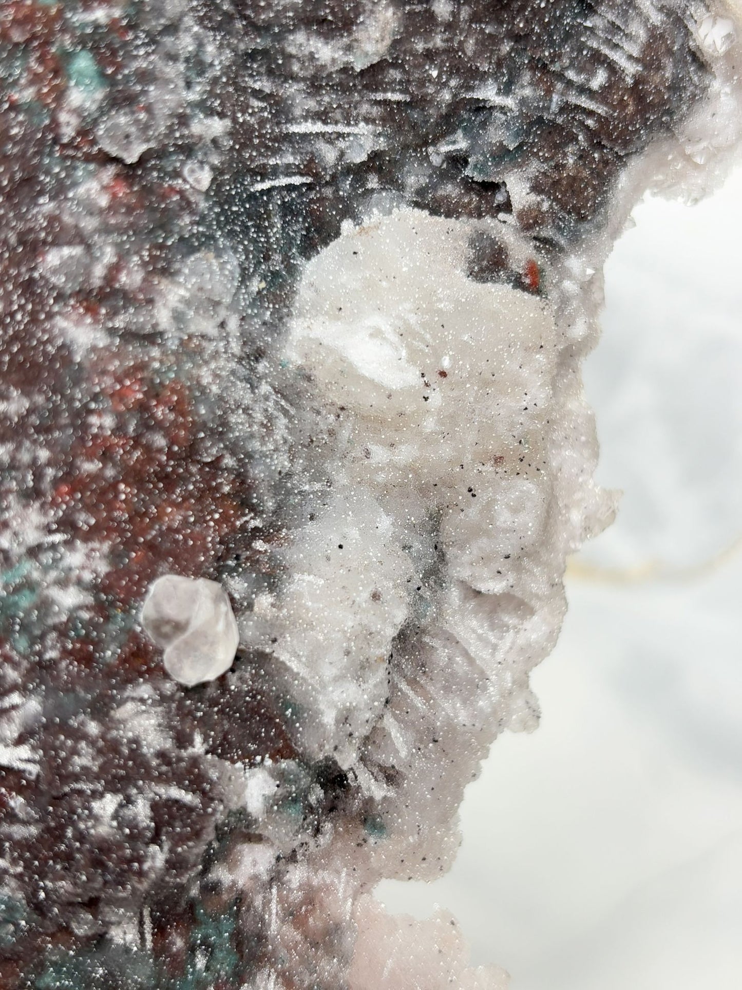 Zeolith Zweiseitig (voller Zuckerkristalle)