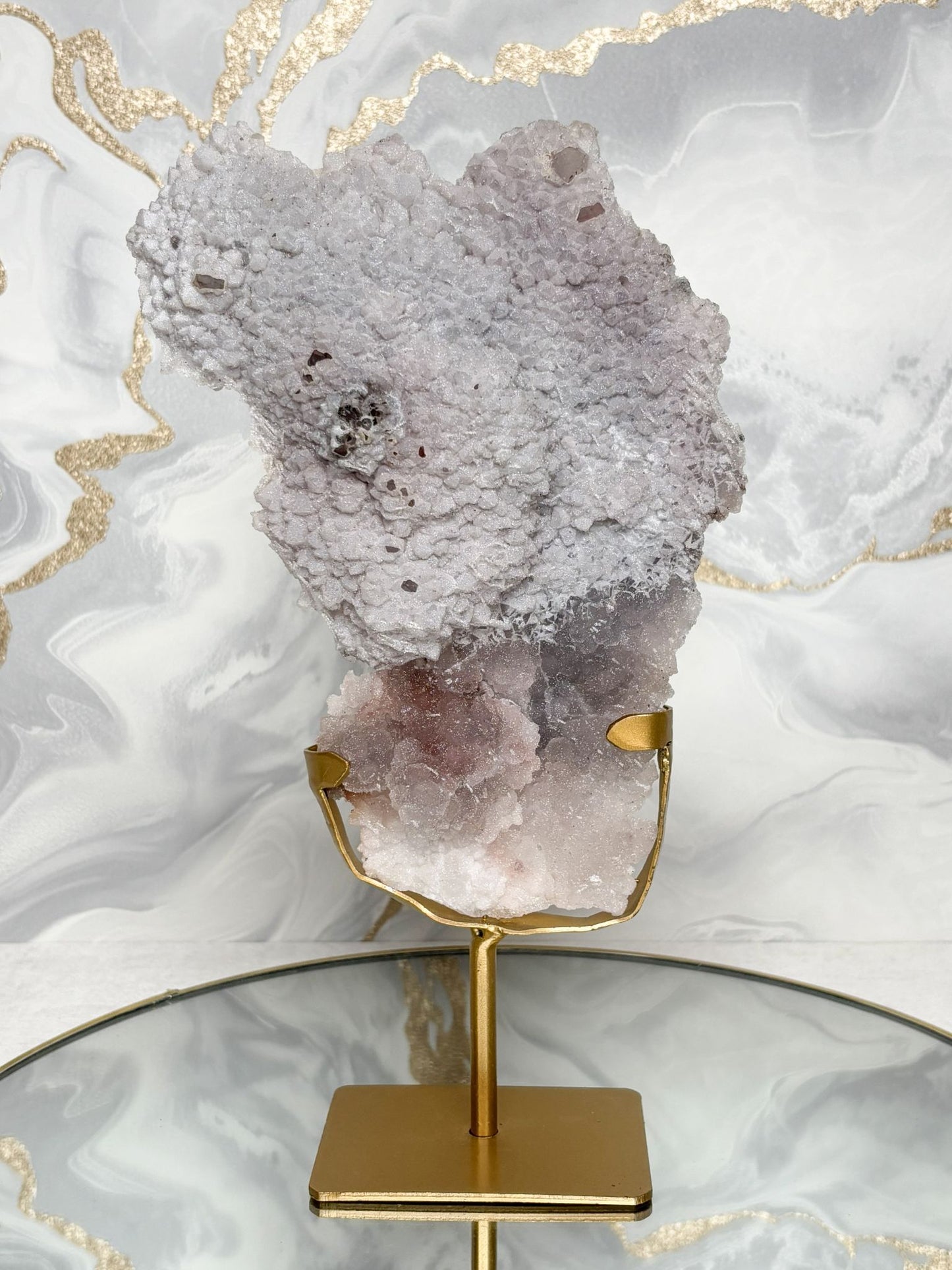 Zeolith Zweiseitig (voller Zuckerkristalle)