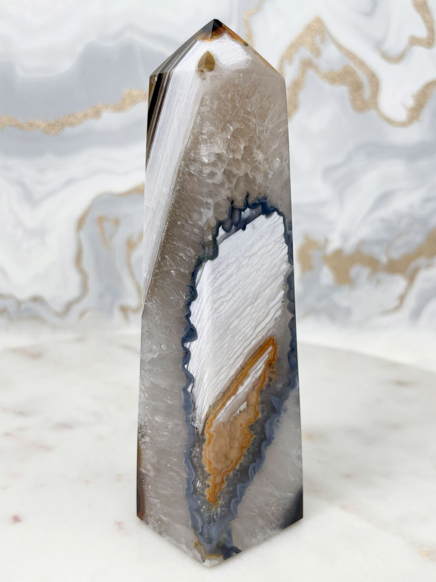 Achat Obelisk Nr. 17b