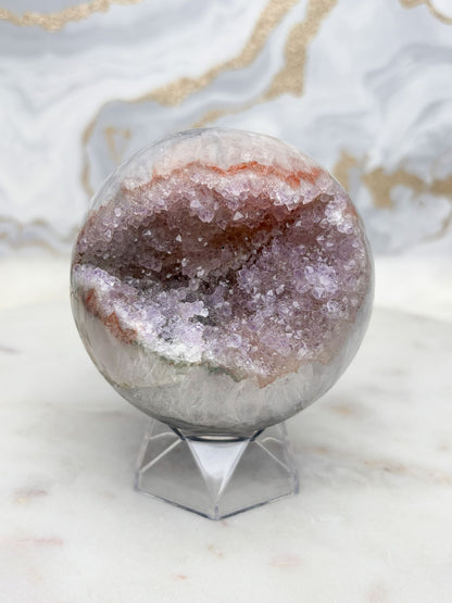 Amethyst Achat Kugel Nr. 12