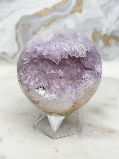 Amethyst Achat Kugel Nr. 14