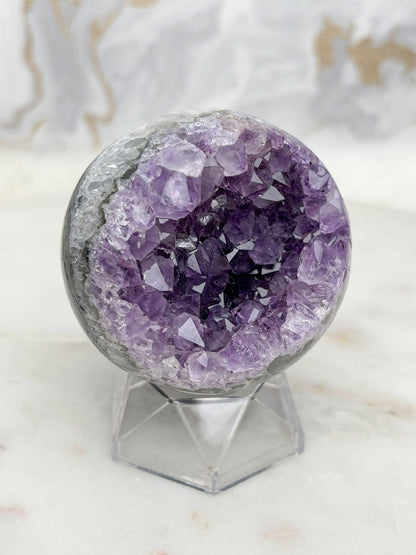 Amethyst Achat Kugel Nr. 16