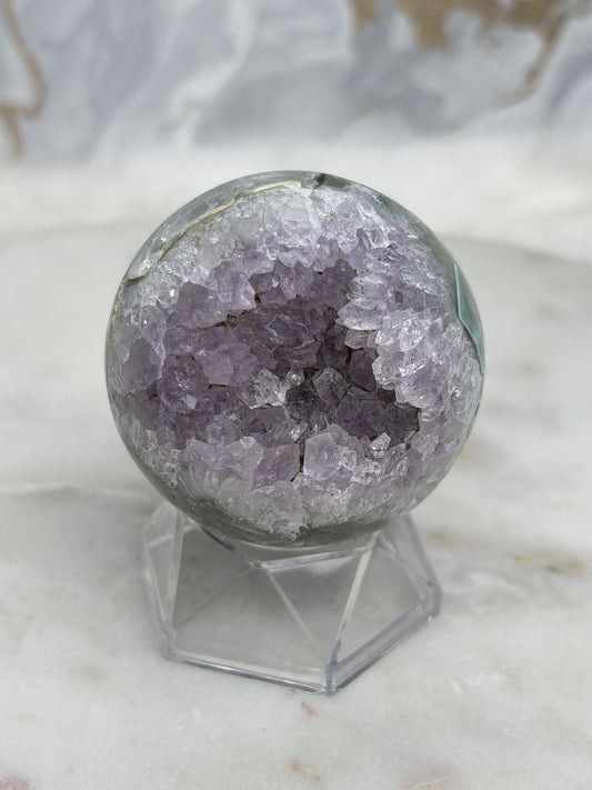 Amethyst Achat Kugel Nr. 20