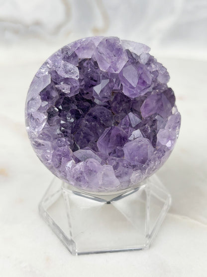 Amethyst Achat Kugel Nr. 21