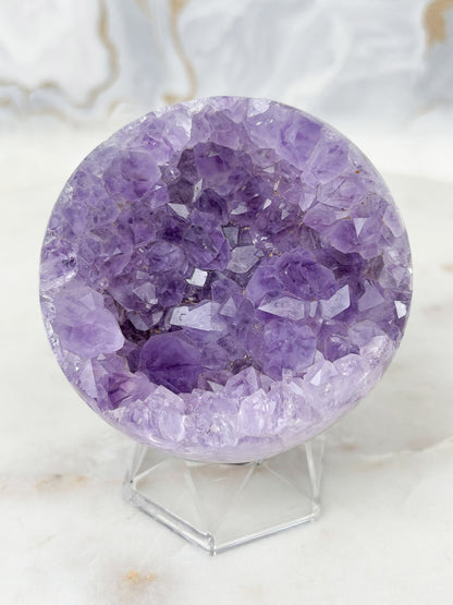 Amethyst Achat Kugel Nr. 23