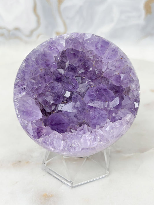 Amethyst Achat Kugel Nr. 23