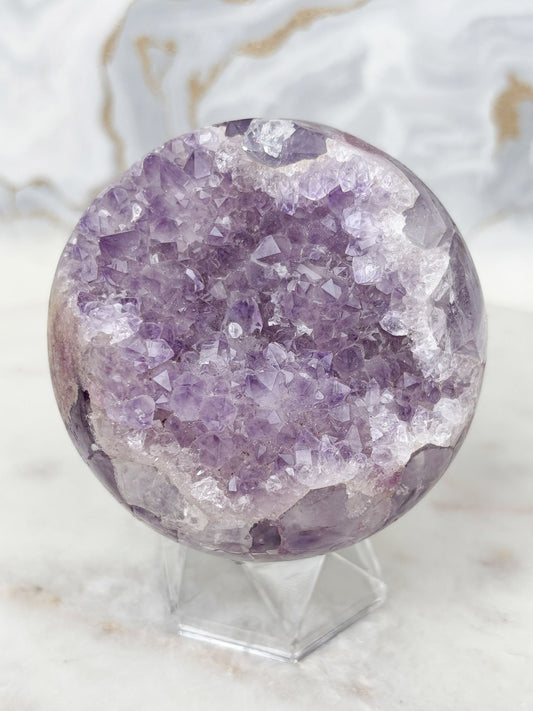 B-Ware: Amethyst Achat Kugel Nr. 25