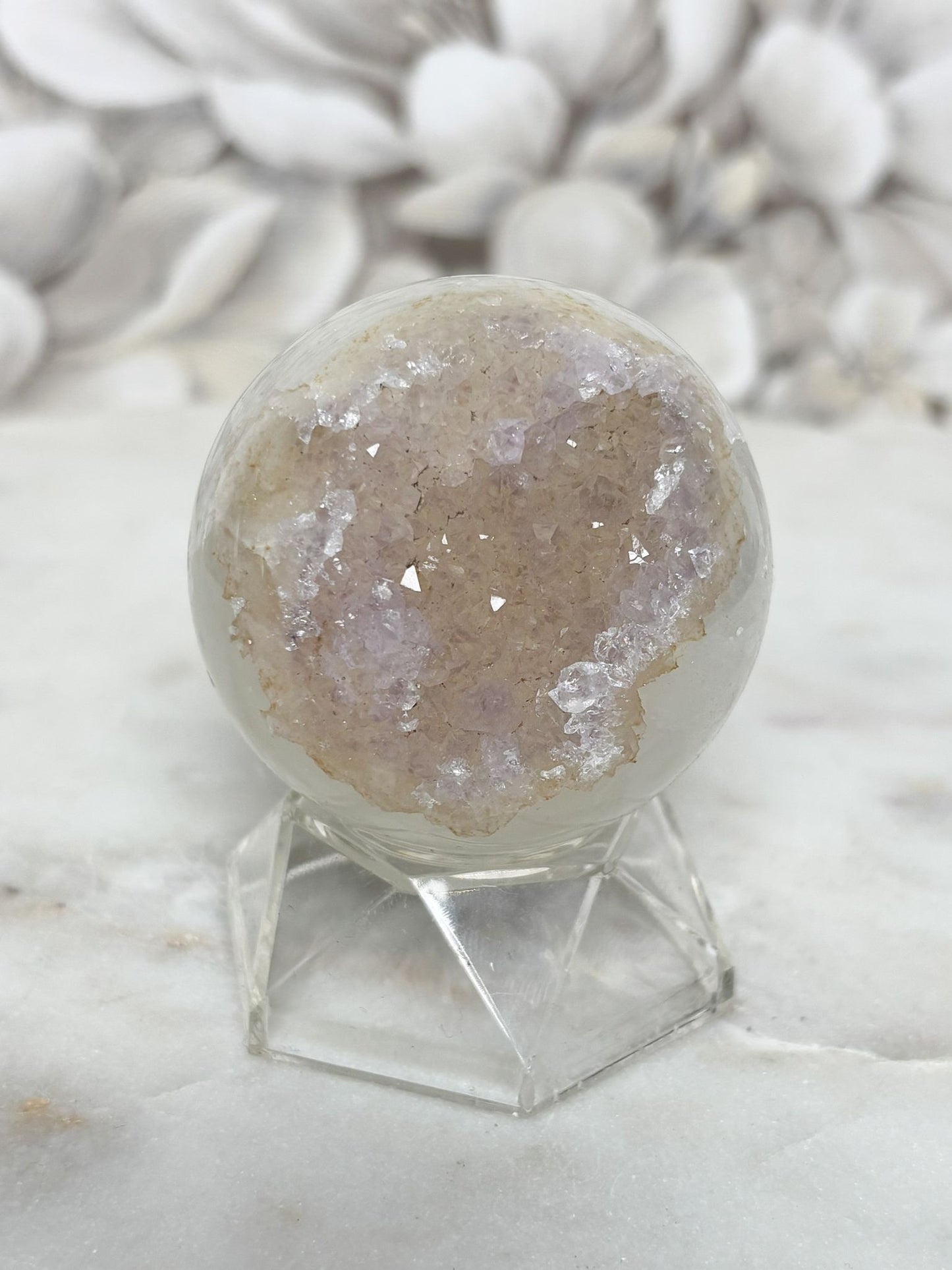 Ametyhst Achat Kugel Nr. 3