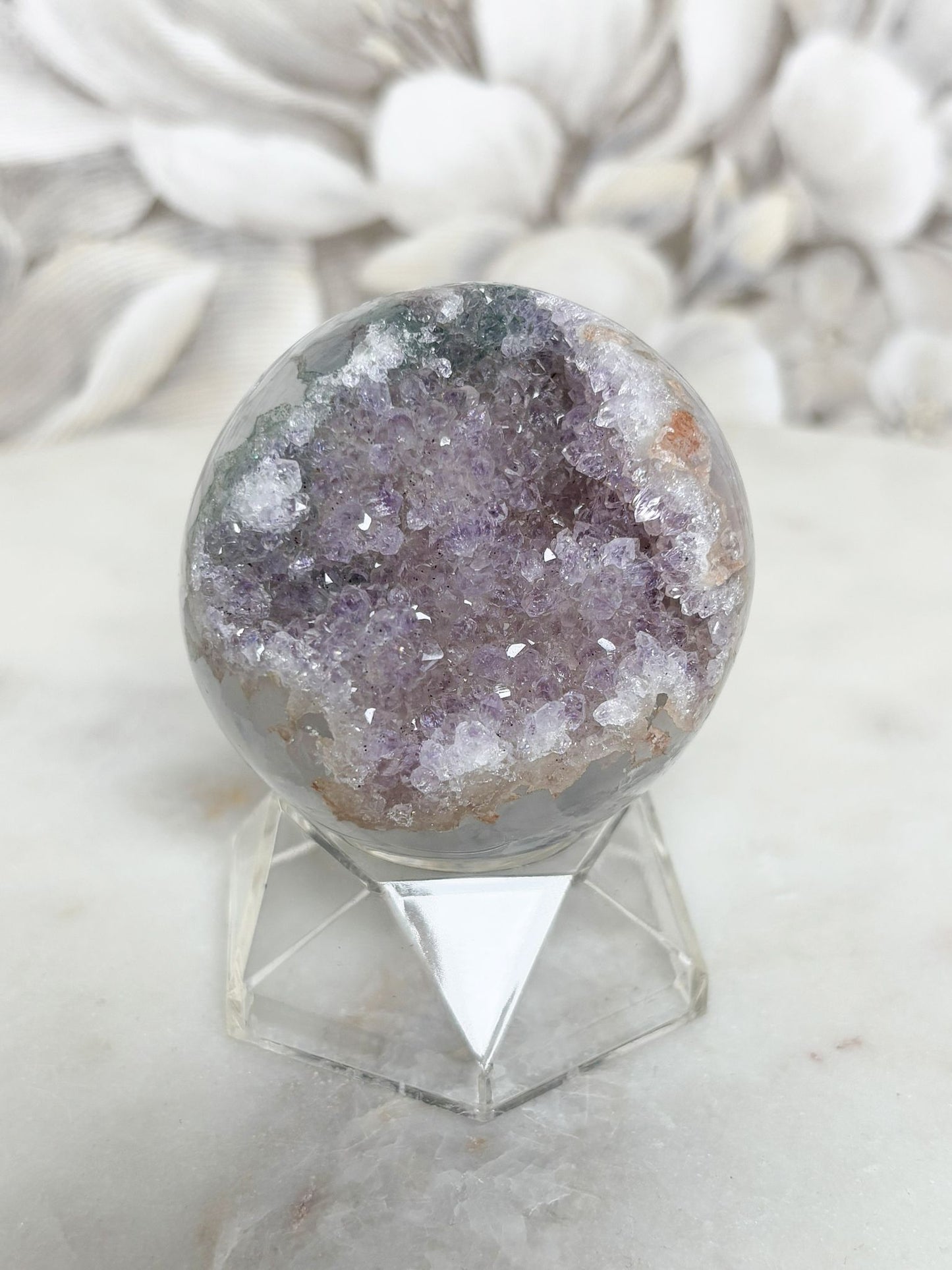 Amethyst Achat Kugel Nr. 8