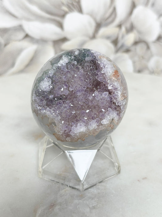 Amethyst Achat Kugel Nr. 8