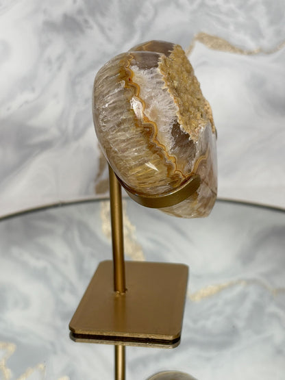 Set: Goldenes Herz & Diamant