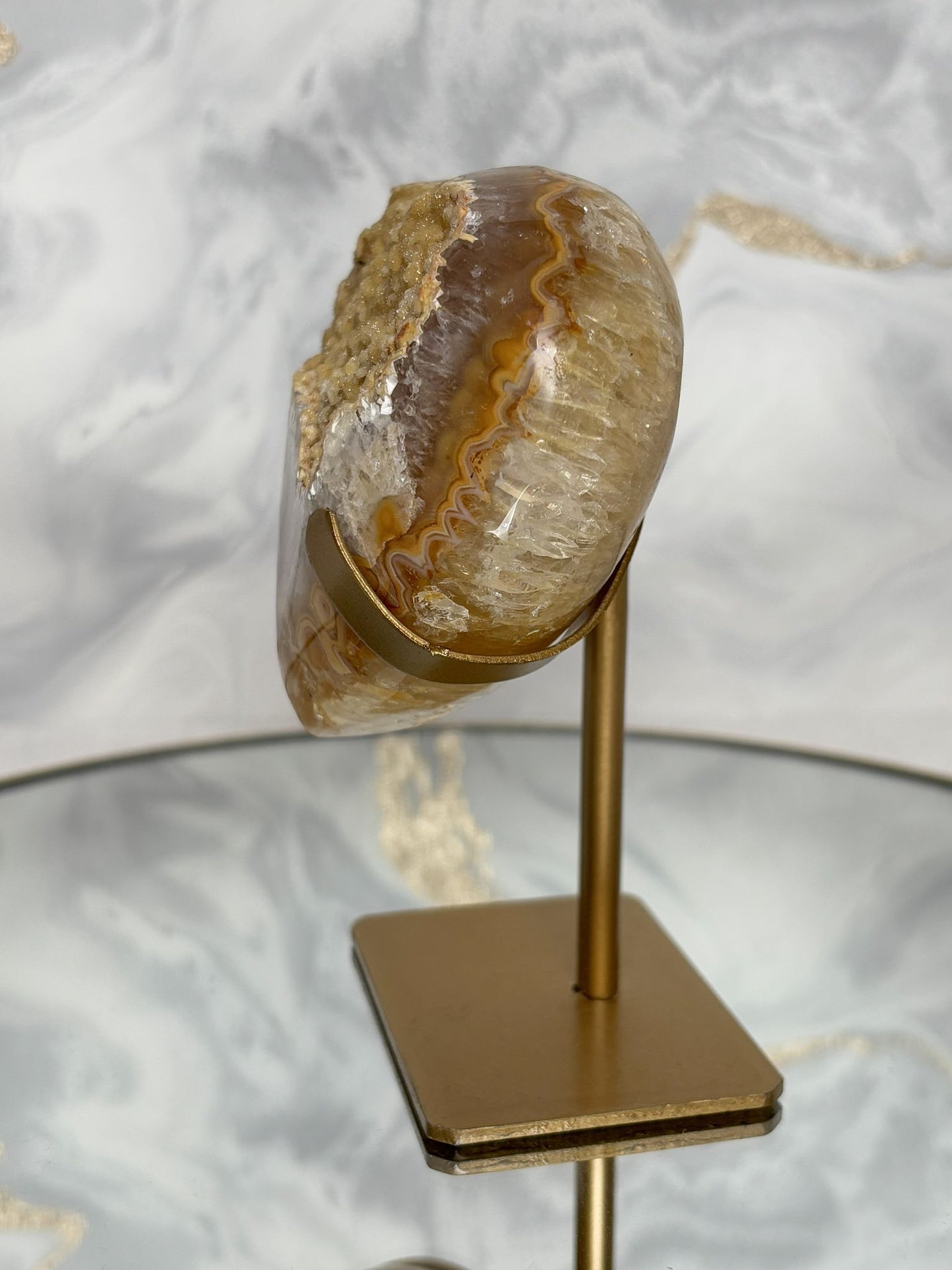 Set: Goldenes Herz & Diamant