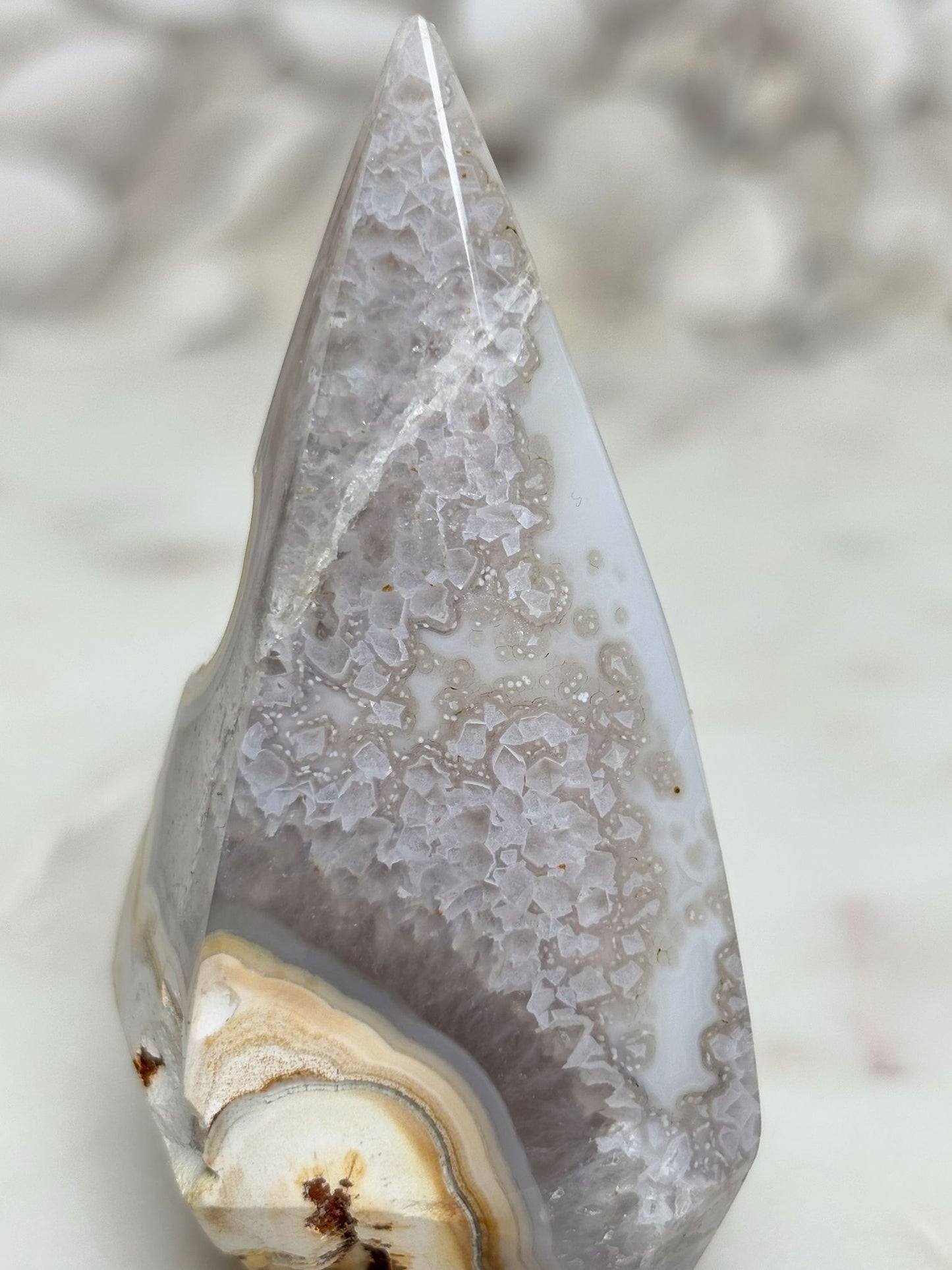 Set: Achat Mond & Diamant