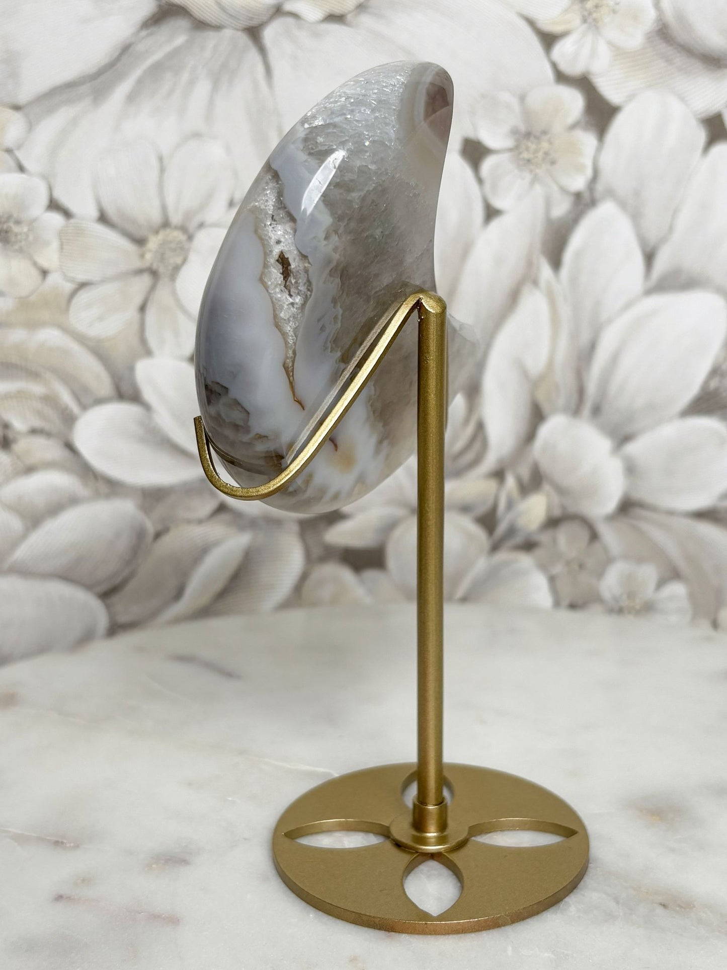 Set: Achat Mond & Diamant