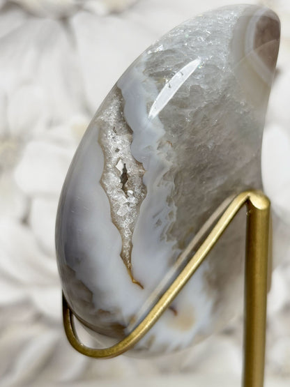 Set: Achat Mond & Diamant