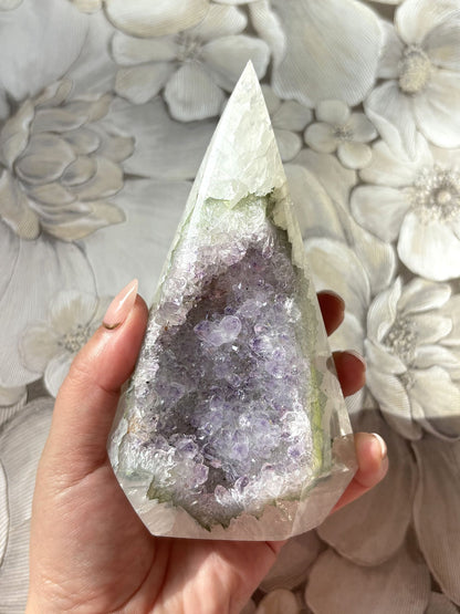 B-Ware: Amethyst Diamantenform