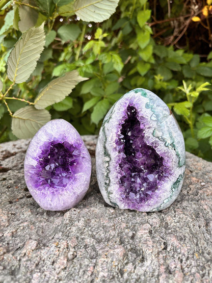 Amethyst Eier / Eggs