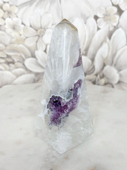 Achat Amethyst Obelisk