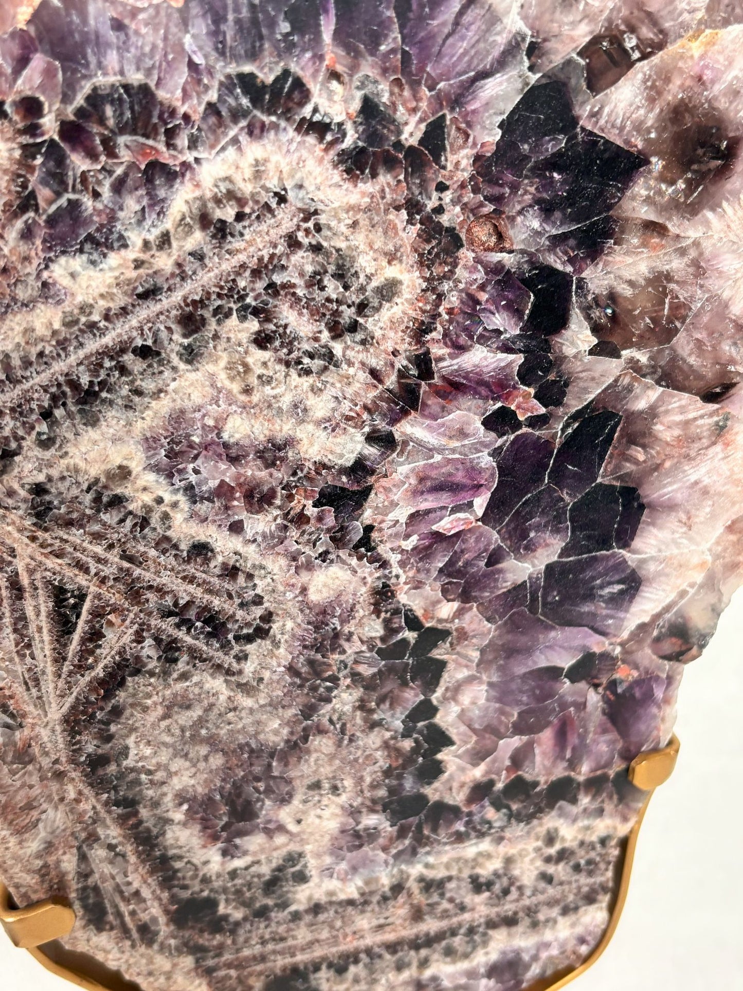 Große Amethyst Scheibe