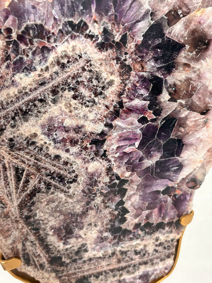 Große Amethyst Scheibe