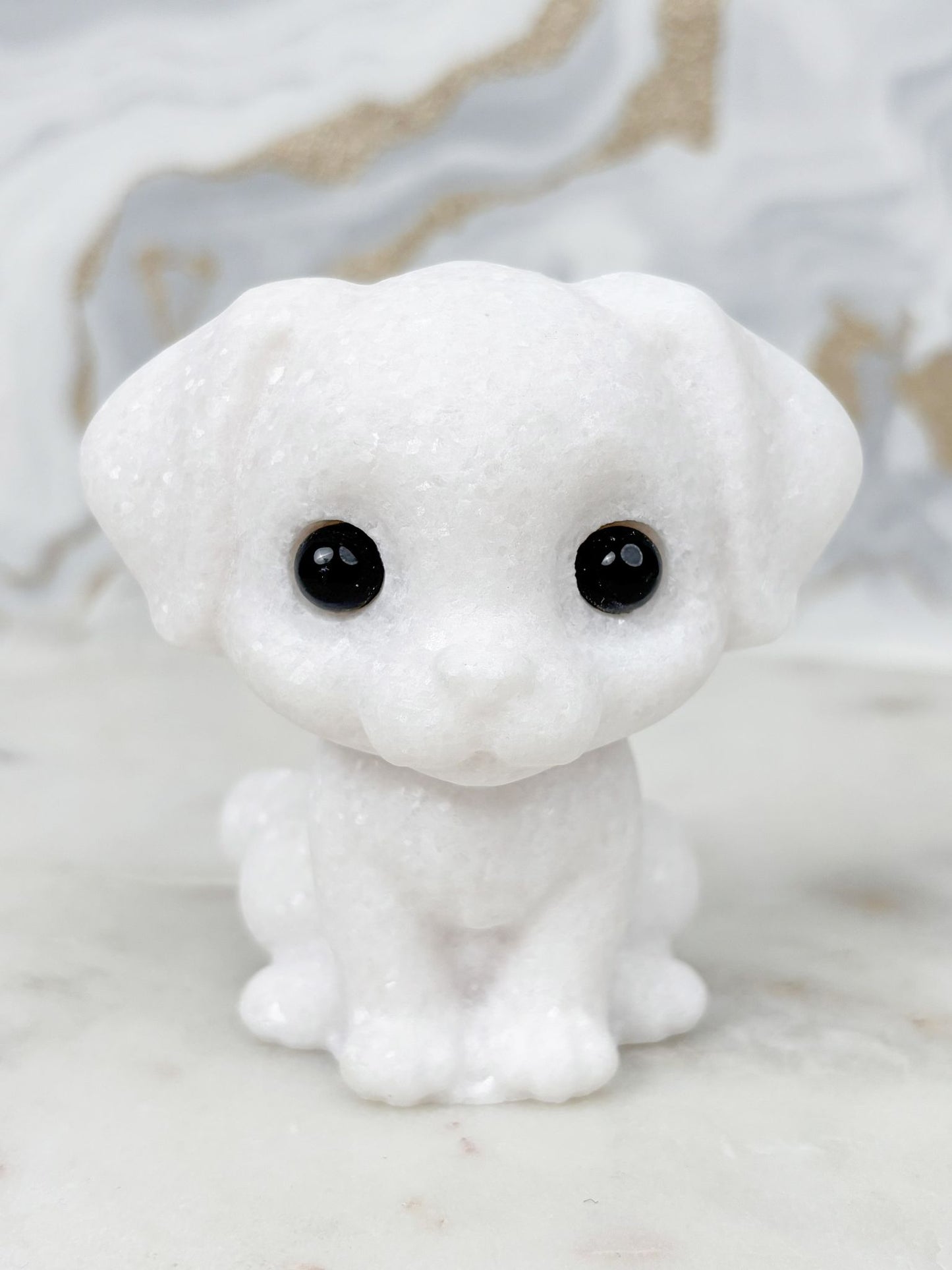 Dolomit Figur Nr. 1 (Hund)