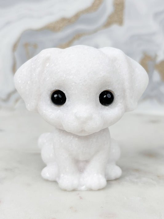 Dolomit Figur Nr. 1 (Hund)