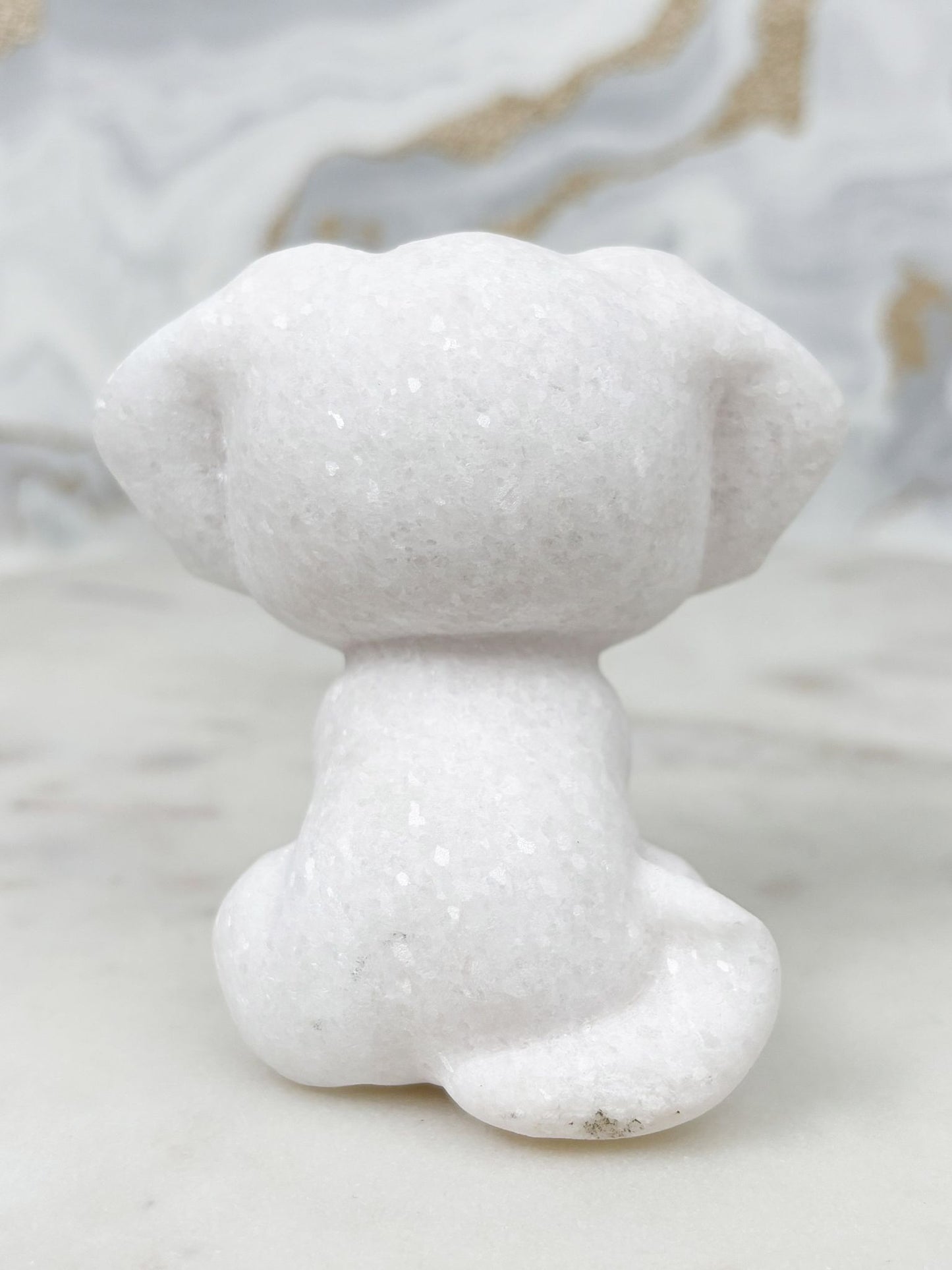 Dolomit Figur Nr. 1 (Hund)