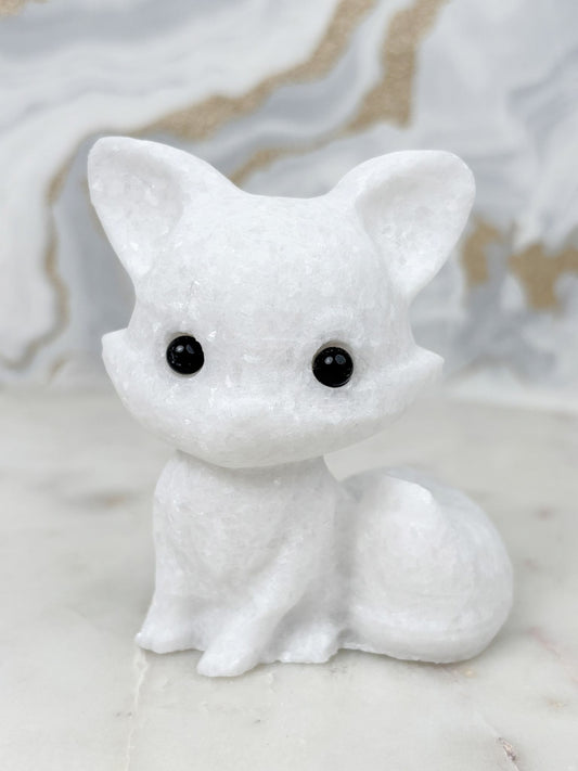 Dolomit Figur Nr. 7 (Fuchs)