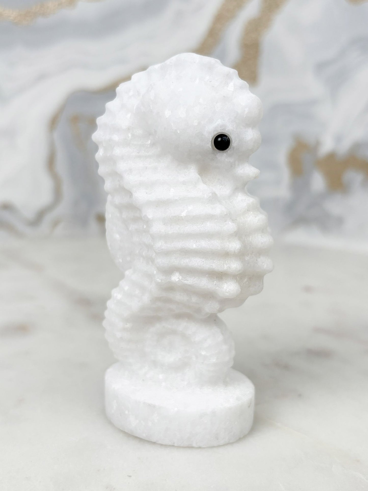 Dolomit Figur Nr. 9 (Seepferd)