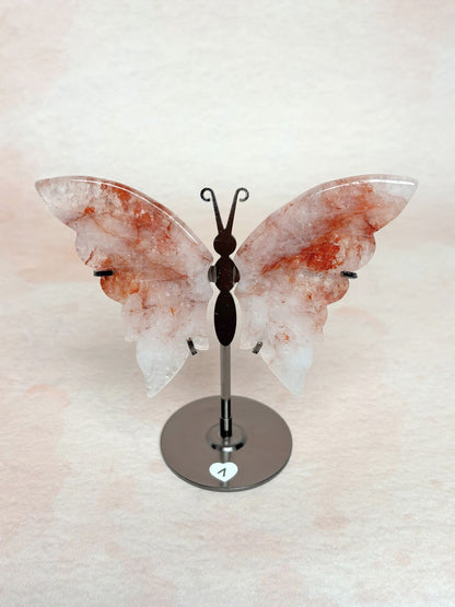 Feuerquarz Schmetterlinge