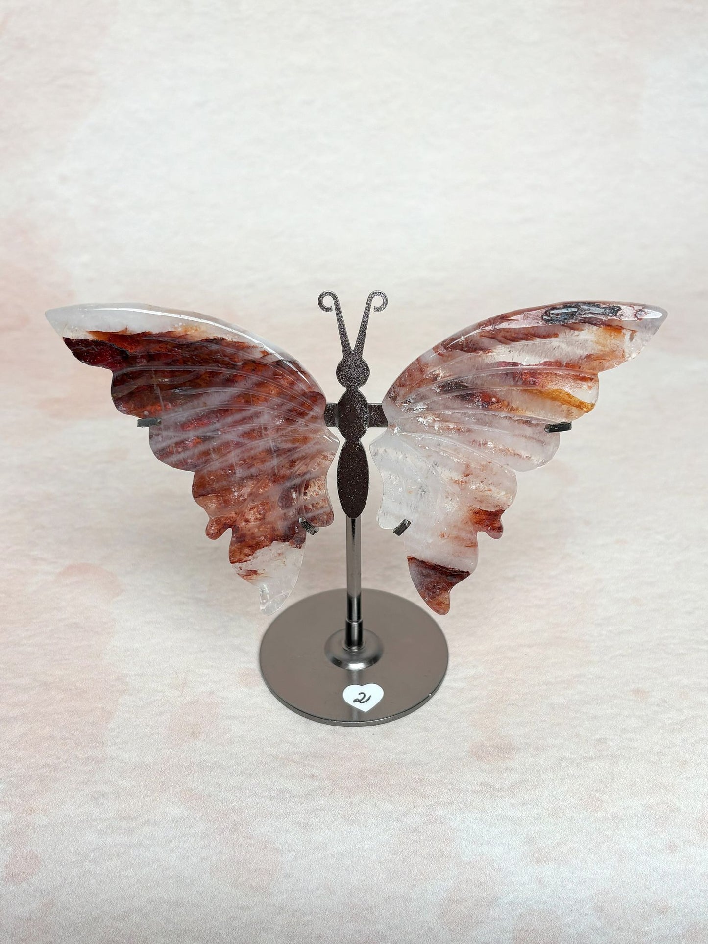 Feuerquarz Schmetterlinge